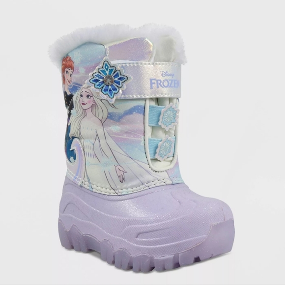 Disney Shoes Toddler Girls Disney Frozen Elsa Anna Light Up Winter